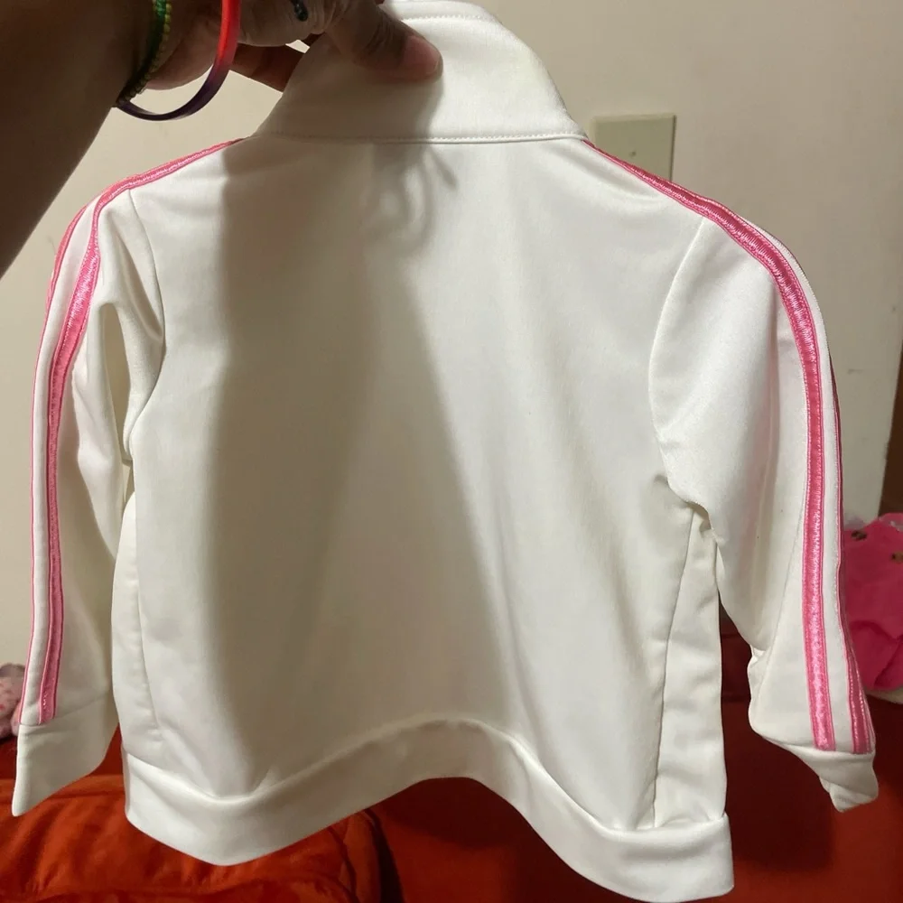 Adidas Kids Cream and Pink Dance Costume - Picture 3 of 5